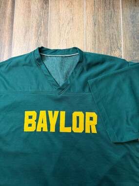 Vintage 1980 Baylor Bears University Football Jersey Single Stitch Number 22